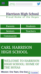 Mobile Screenshot of harrisonhigh.org